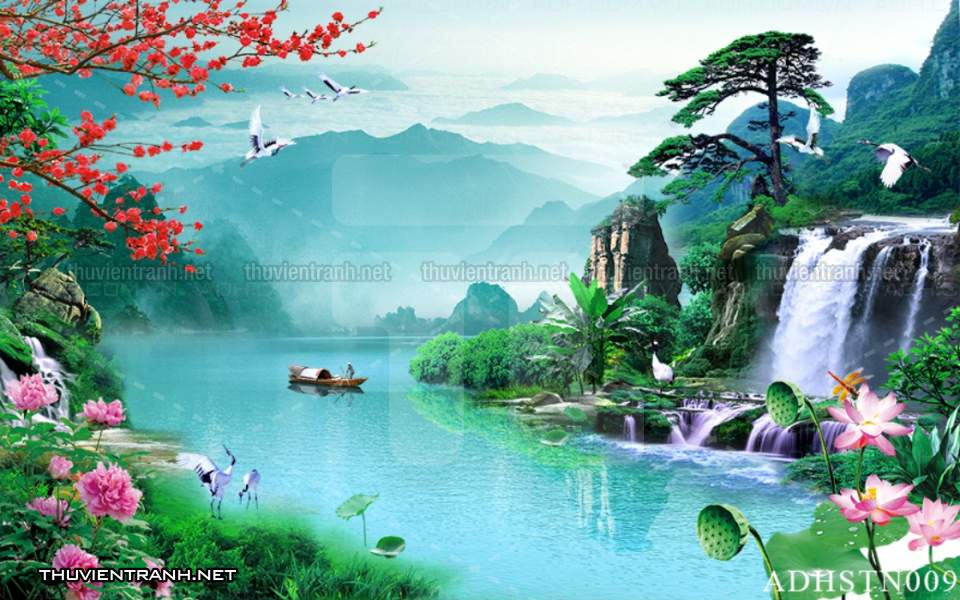 TRANH SƠN THỦY HỮU TÌNH, TRANH PHONG CẢNH SÔNG NÚI, TRUNG QUỐC - Kết quả tìm kiếm tranh tường