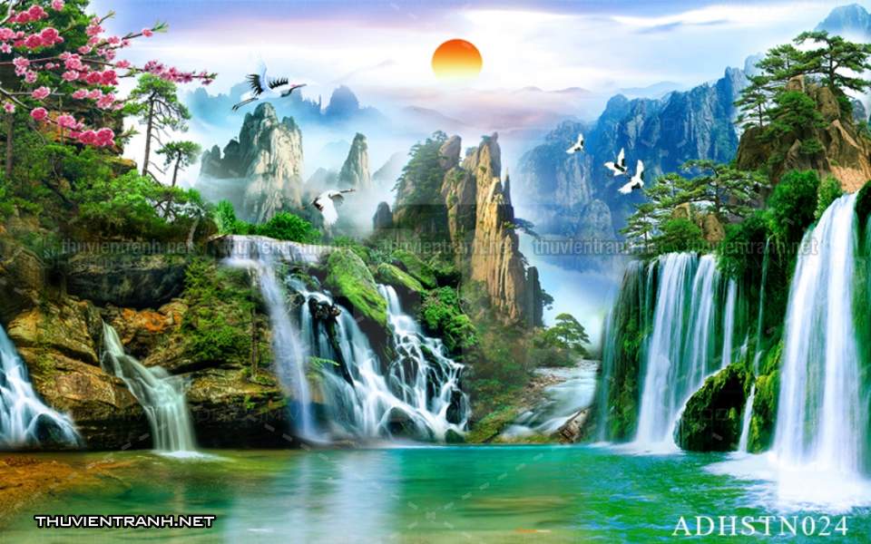 TRANH SƠN THỦY HỮU TÌNH, TRANH PHONG CẢNH SÔNG NÚI, TRUNG QUỐC - Kết quả tìm kiếm tranh tường