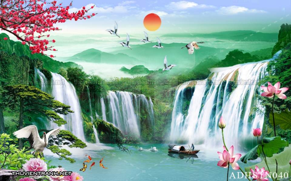 TRANH SƠN THỦY HỮU TÌNH, TRANH PHONG CẢNH SÔNG NÚI, TRUNG QUỐC - Kết quả tìm kiếm tranh tường