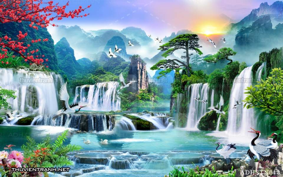 TRANH SƠN THỦY HỮU TÌNH, TRANH PHONG CẢNH SÔNG NÚI, TRUNG QUỐC - Kết quả tìm kiếm tranh tường