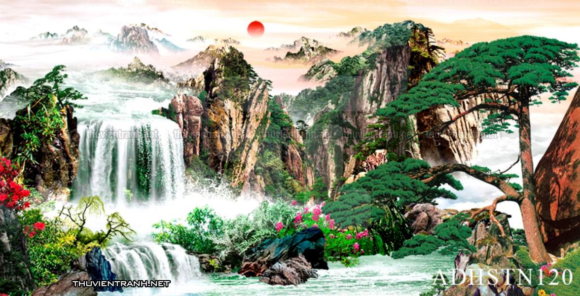 TRANH SƠN THỦY HỮU TÌNH, TRANH PHONG CẢNH SÔNG NÚI, TRUNG QUỐC - Kết quả tìm kiếm tranh tường