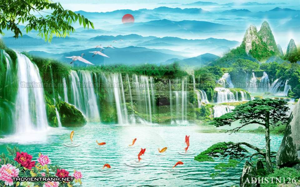 TRANH SƠN THỦY HỮU TÌNH, TRANH PHONG CẢNH SÔNG NÚI, TRUNG QUỐC - Kết quả tìm kiếm tranh tường