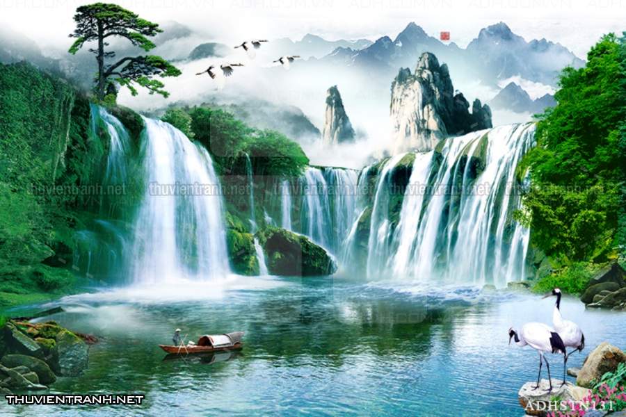 TRANH SƠN THỦY HỮU TÌNH, TRANH PHONG CẢNH SÔNG NÚI, TRUNG QUỐC - Kết quả tìm kiếm tranh tường