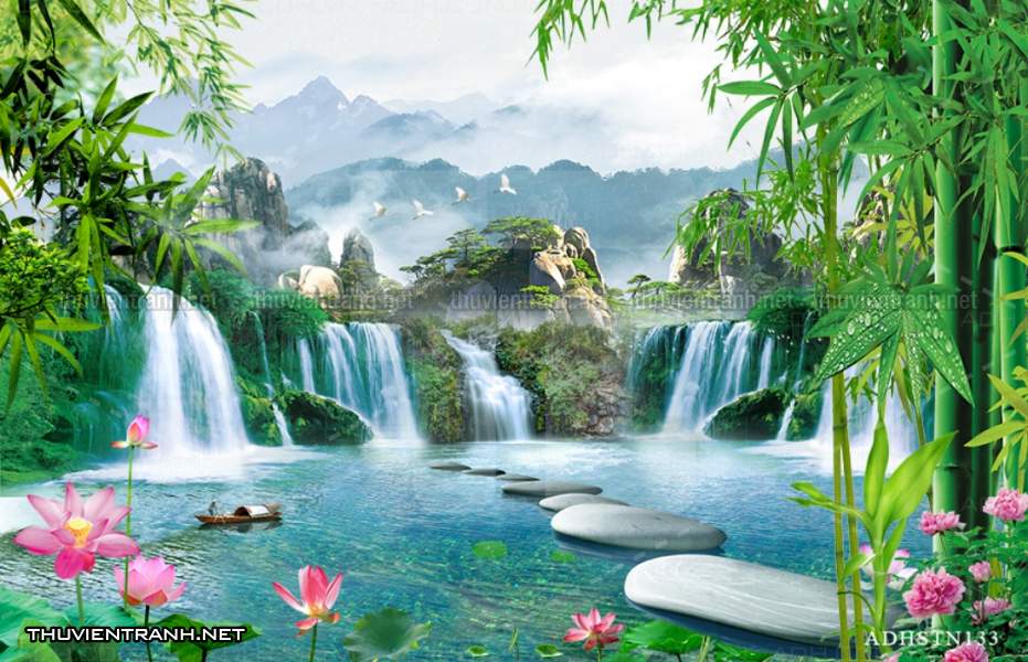 TRANH SƠN THỦY HỮU TÌNH, TRANH PHONG CẢNH SÔNG NÚI, TRUNG QUỐC - Kết quả tìm kiếm tranh tường
