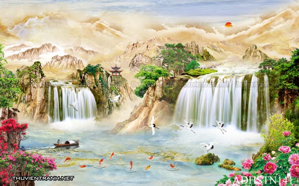 TRANH SƠN THỦY HỮU TÌNH, TRANH PHONG CẢNH SÔNG NÚI, TRUNG QUỐC - Kết quả tìm kiếm tranh tường
