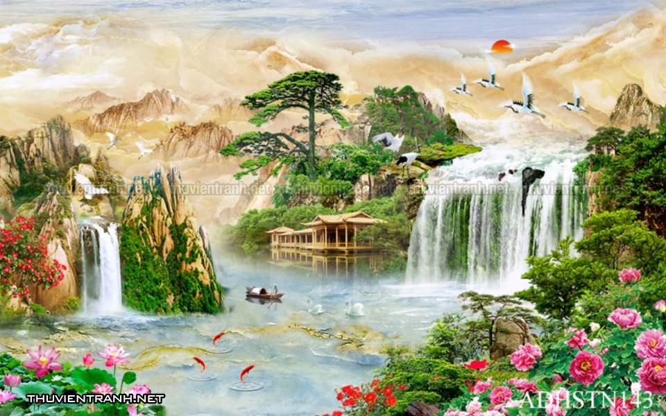 TRANH SƠN THỦY HỮU TÌNH, TRANH PHONG CẢNH SÔNG NÚI, TRUNG QUỐC - Kết quả tìm kiếm tranh tường