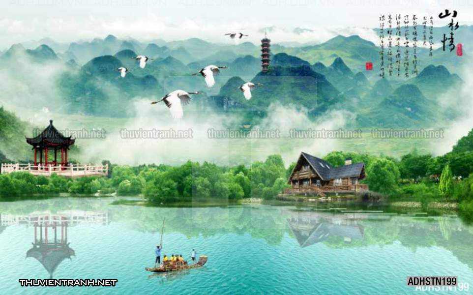 TRANH SƠN THỦY HỮU TÌNH, TRANH PHONG CẢNH SÔNG NÚI, TRUNG QUỐC - Kết quả tìm kiếm tranh tường