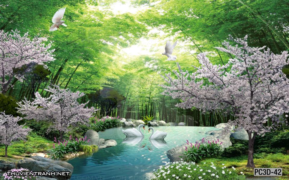 Tranh Phong cảnh 3D, Tranh phong cảnh hữu tình, phong cảnh đẹp - Kết quả tìm kiếm tranh tường