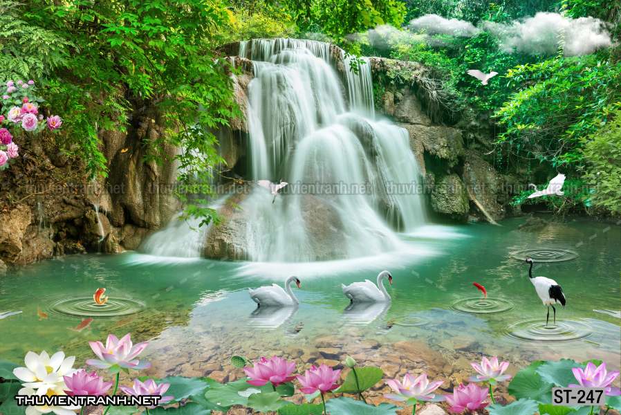 Tranh thác nước, phong cảnh thác nước, thiên nhiên đẹp - Kết quả tìm kiếm tranh tường