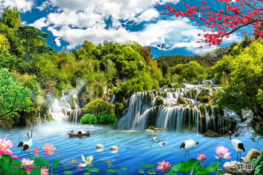 Tranh thác nước, phong cảnh thác nước, thiên nhiên đẹp - Kết quả tìm kiếm tranh tường