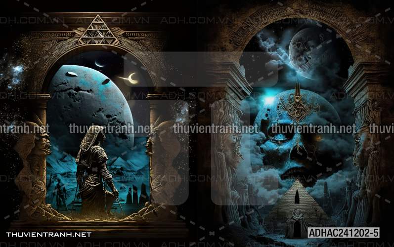 Tranh dán tường AI CẬP cổ xưa, tranh cổ, Ai Cập huyền bí - Kết quả tìm kiếm tranh tường