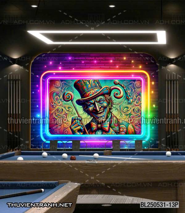  Tranh fantasy kỳ ảo trang trí quán bi-a, club billiard - Tranh tường chất lượng cao