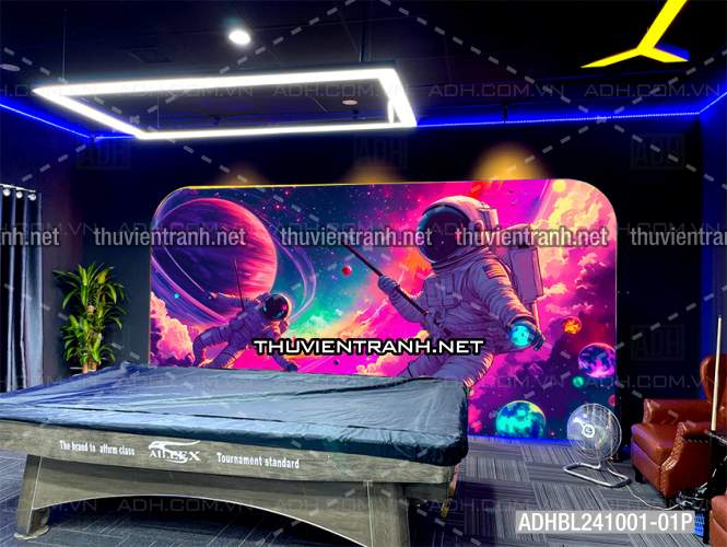  Bi-a Phi Hành gia Vũ Trụ màu sắc neon - Kết quả tìm kiếm tranh tường