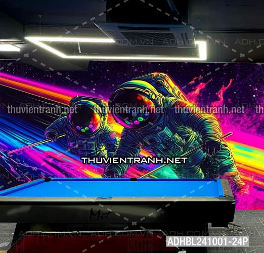  Bi-a Phi Hành gia Vũ Trụ màu sắc neon - Kết quả tìm kiếm tranh tường
