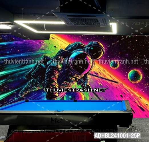  Bi-a Phi Hành gia Vũ Trụ màu sắc neon - Kết quả tìm kiếm tranh tường