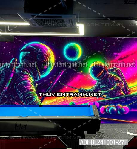  Bi-a Phi Hành gia Vũ Trụ màu sắc neon - Kết quả tìm kiếm tranh tường
