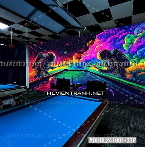 Bi-a Phi Hành gia Vũ Trụ màu sắc neon - Kết quả tìm kiếm tranh tường