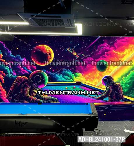  Bi-a Phi Hành gia Vũ Trụ màu sắc neon - Kết quả tìm kiếm tranh tường