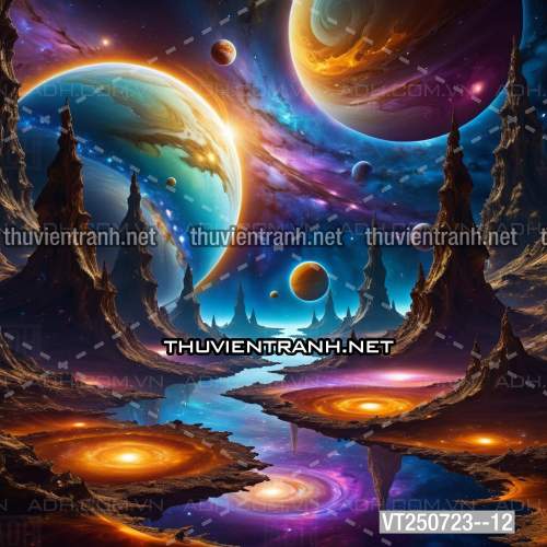 Bi-a Phi Hành gia Vũ Trụ màu sắc neon - Kết quả tìm kiếm tranh tường