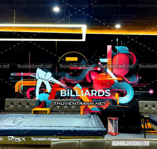 Tranh trang trí CLUB  Bi-a  trừu tượng màu sắc  - Kết quả tìm kiếm tranh tường