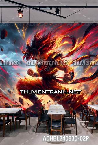 Tranh Bi-a Phong cách Anime Dragon Ball - Kết quả tìm kiếm tranh tường