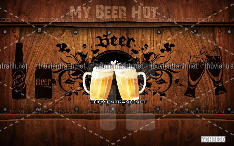 Tranh dán tường Quán Bia- Quán Nhậu - Kết quả tìm kiếm tranh tường