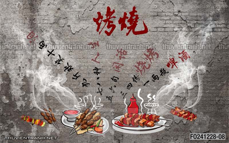 Tranh dán tường Quán Nhậu nướng - Kết quả tìm kiếm tranh tường