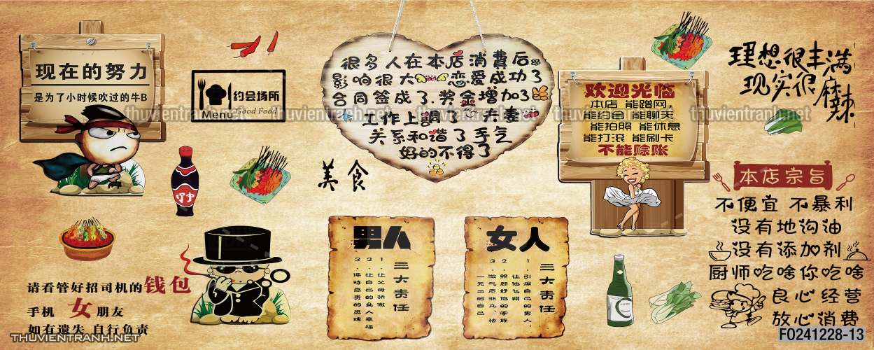 Tranh dán tường Quán Nhậu nướng - Kết quả tìm kiếm tranh tường
