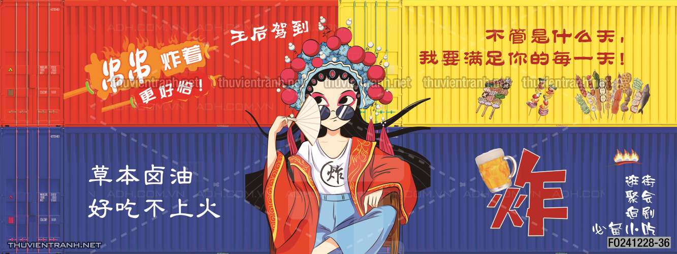 Tranh dán tường Quán Nhậu nướng - Kết quả tìm kiếm tranh tường