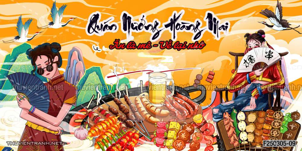 Tranh dán tường Quán ăn- Lẩu nướng - Kết quả tìm kiếm tranh tường