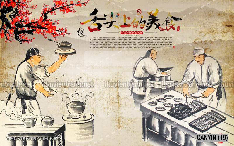 Tranh dán tường  Quán ăn, Nhà hàng Trung Quốc - Kết quả tìm kiếm tranh tường
