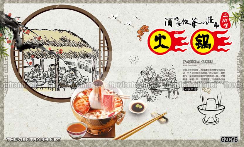 Tranh dán tường  Quán ăn, Nhà hàng Trung Quốc - Kết quả tìm kiếm tranh tường