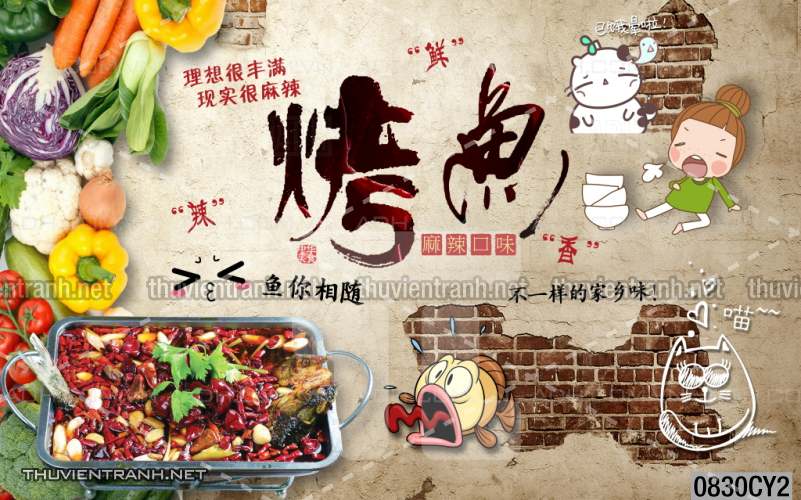 Tranh dán tường  Quán ăn - Kết quả tìm kiếm tranh tường