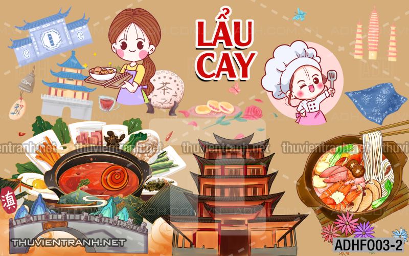  Tranh dán tường quán Mỳ Cay ăn vặt - Kết quả tìm kiếm tranh tường