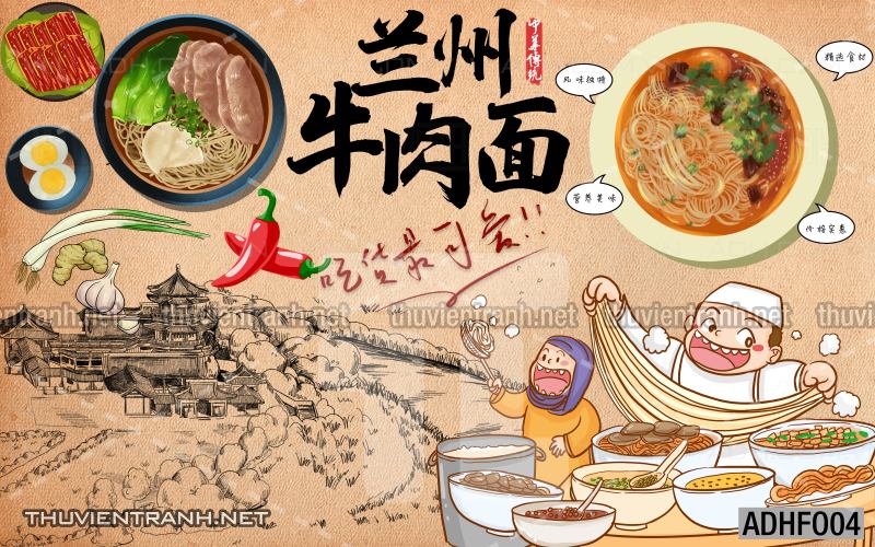  Tranh dán tường quán Mỳ Cay ăn vặt - Kết quả tìm kiếm tranh tường