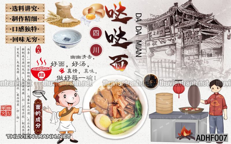  Tranh dán tường quán Mỳ Cay ăn vặt - Kết quả tìm kiếm tranh tường