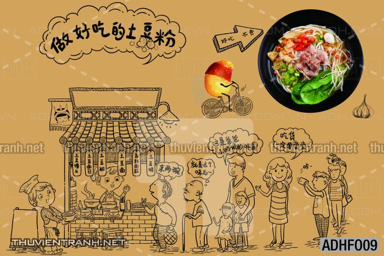  Tranh dán tường quán Mỳ Cay ăn vặt - Kết quả tìm kiếm tranh tường