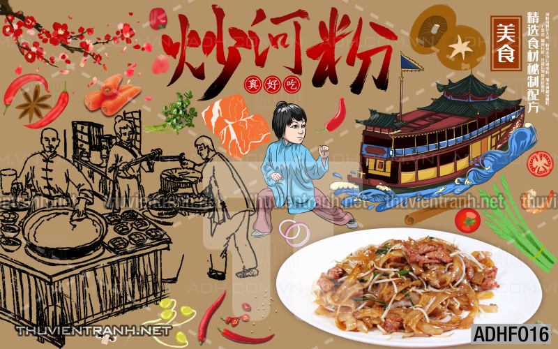  Tranh dán tường quán Mỳ Cay ăn vặt - Kết quả tìm kiếm tranh tường