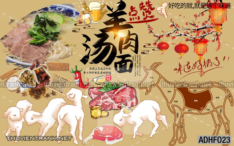  Tranh dán tường quán Mỳ Cay ăn vặt - Kết quả tìm kiếm tranh tường