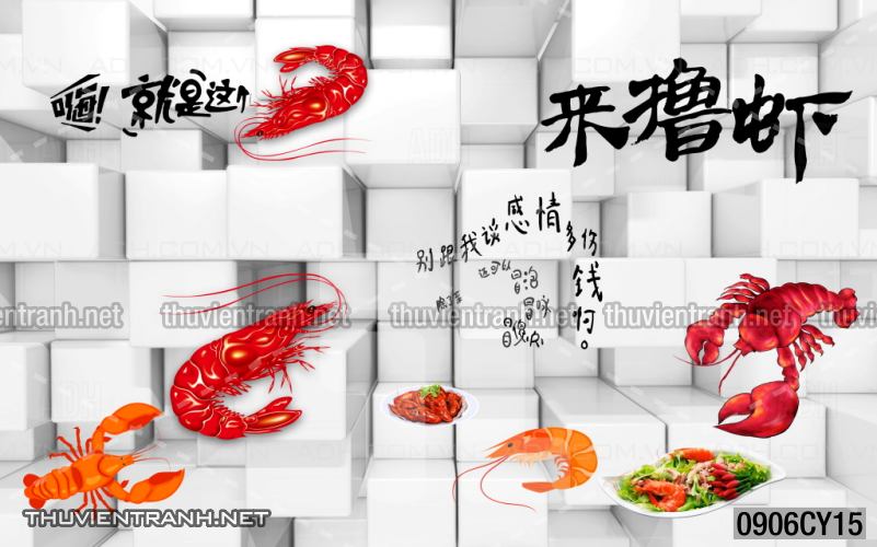  Tranh dán tường quán ăn Hải Sản - Kết quả tìm kiếm tranh tường