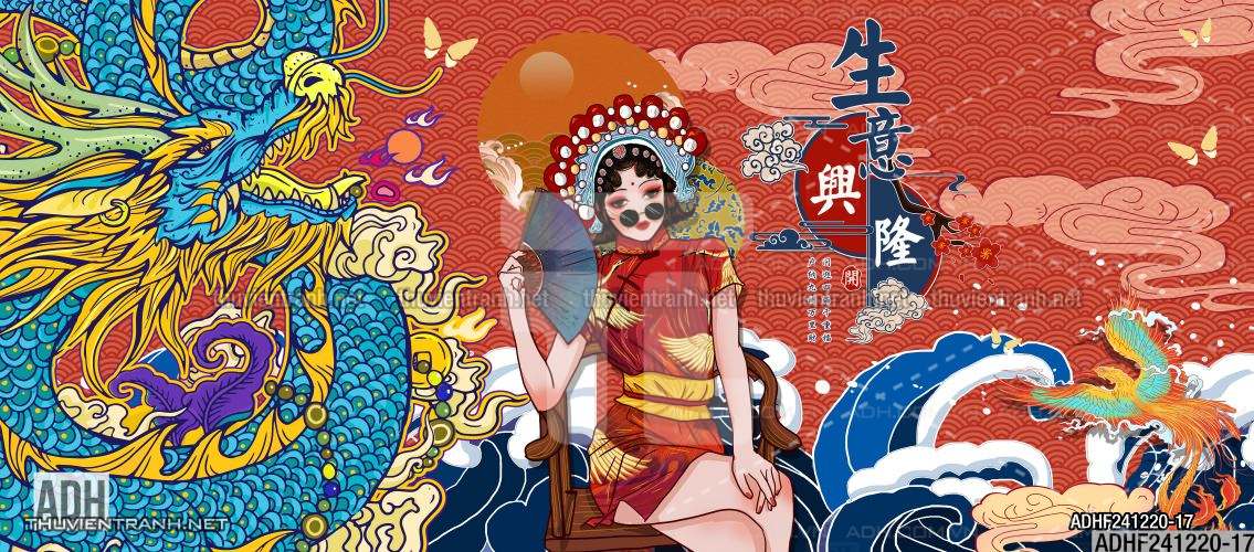 Tranh dán tường quán ăn lẩu nướng - Kết quả tìm kiếm tranh tường