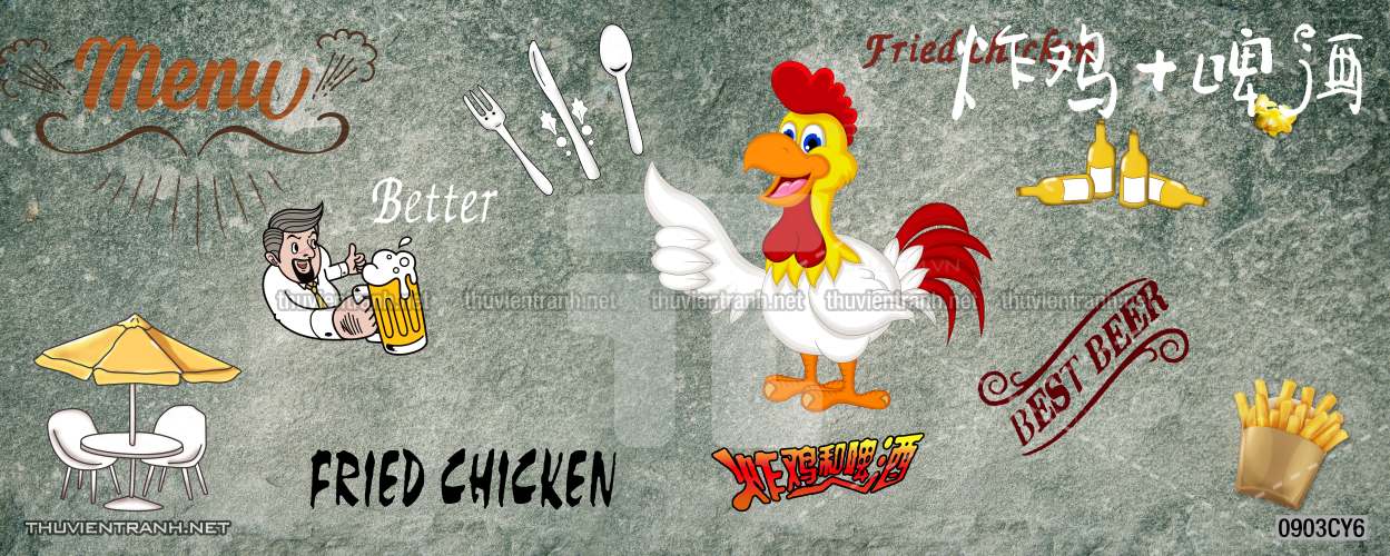 Tranh dán tường quán ăn Vặt, Pizza - Kết quả tìm kiếm tranh tường