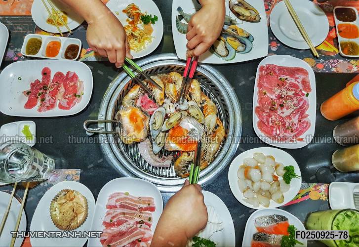  Tranh quán lẩu nướng BBQ - Kết quả tìm kiếm tranh tường