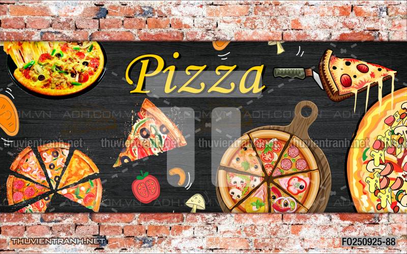  Tranh dán tường bánh Pizza - Kết quả tìm kiếm tranh tường