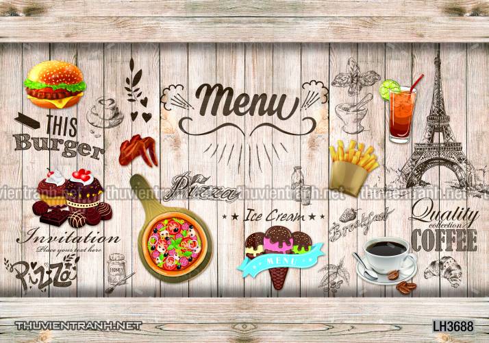  Tranh dán tường bánh Pizza - Kết quả tìm kiếm tranh tường