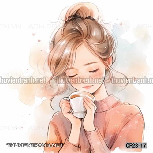 Tranh dán tường Cafe, tranh dán tường quán cafe - Tranh tường chất lượng cao