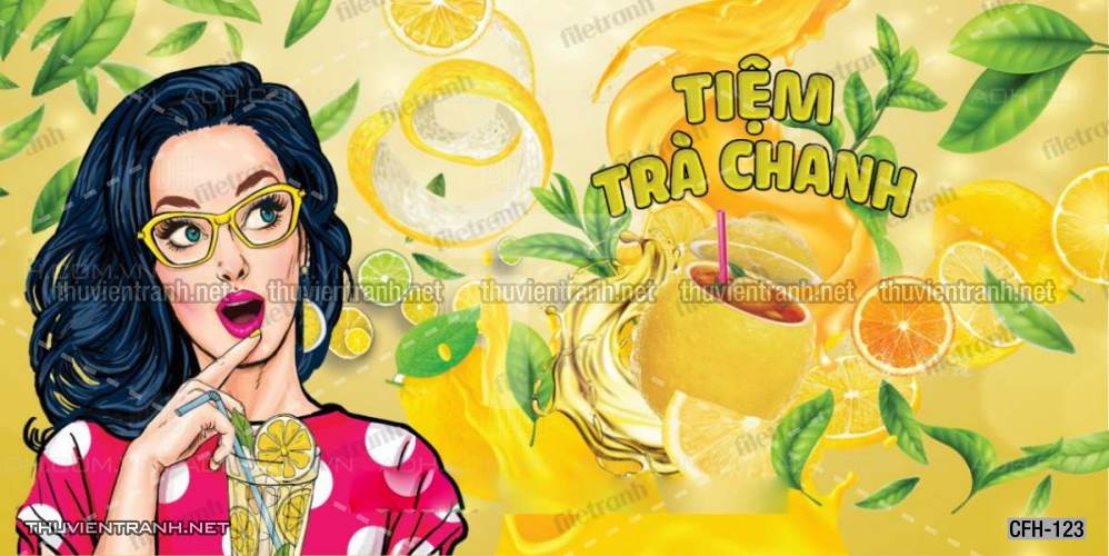  Tranh dán tường Quán Cafe, Trà Chanh, Trà sữa - Kết quả tìm kiếm tranh tường