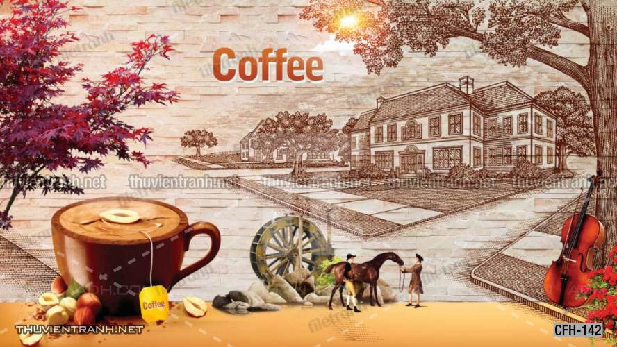  Tranh dán tường Quán Cafe, Trà Chanh, Trà sữa - Kết quả tìm kiếm tranh tường
