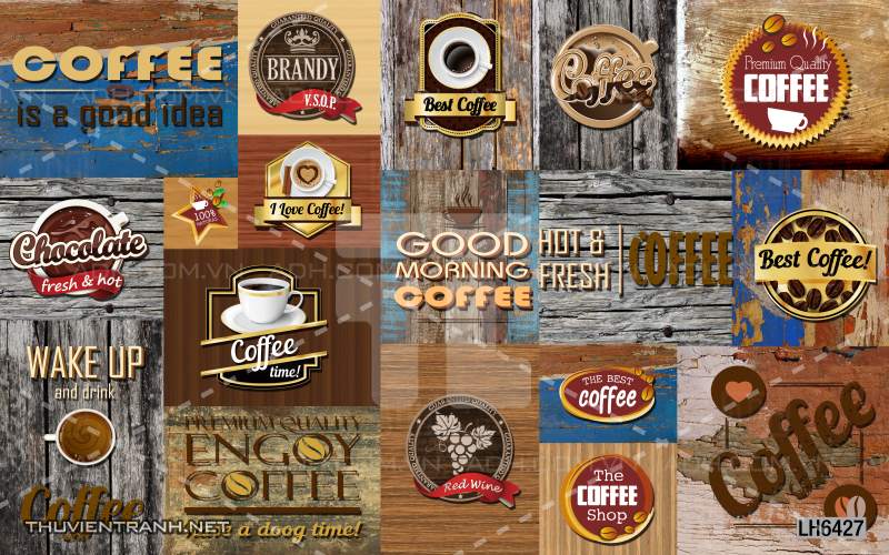 Tranh dán tường Quán  Cafe - Kết quả tìm kiếm tranh tường