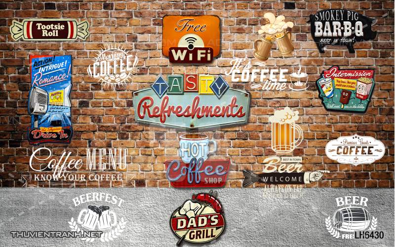 Tranh dán tường Quán  Cafe - Kết quả tìm kiếm tranh tường